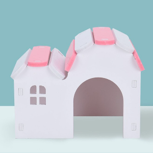 YEE 햄스터 놀이터 DIY 하우스 만들기 (핑크)